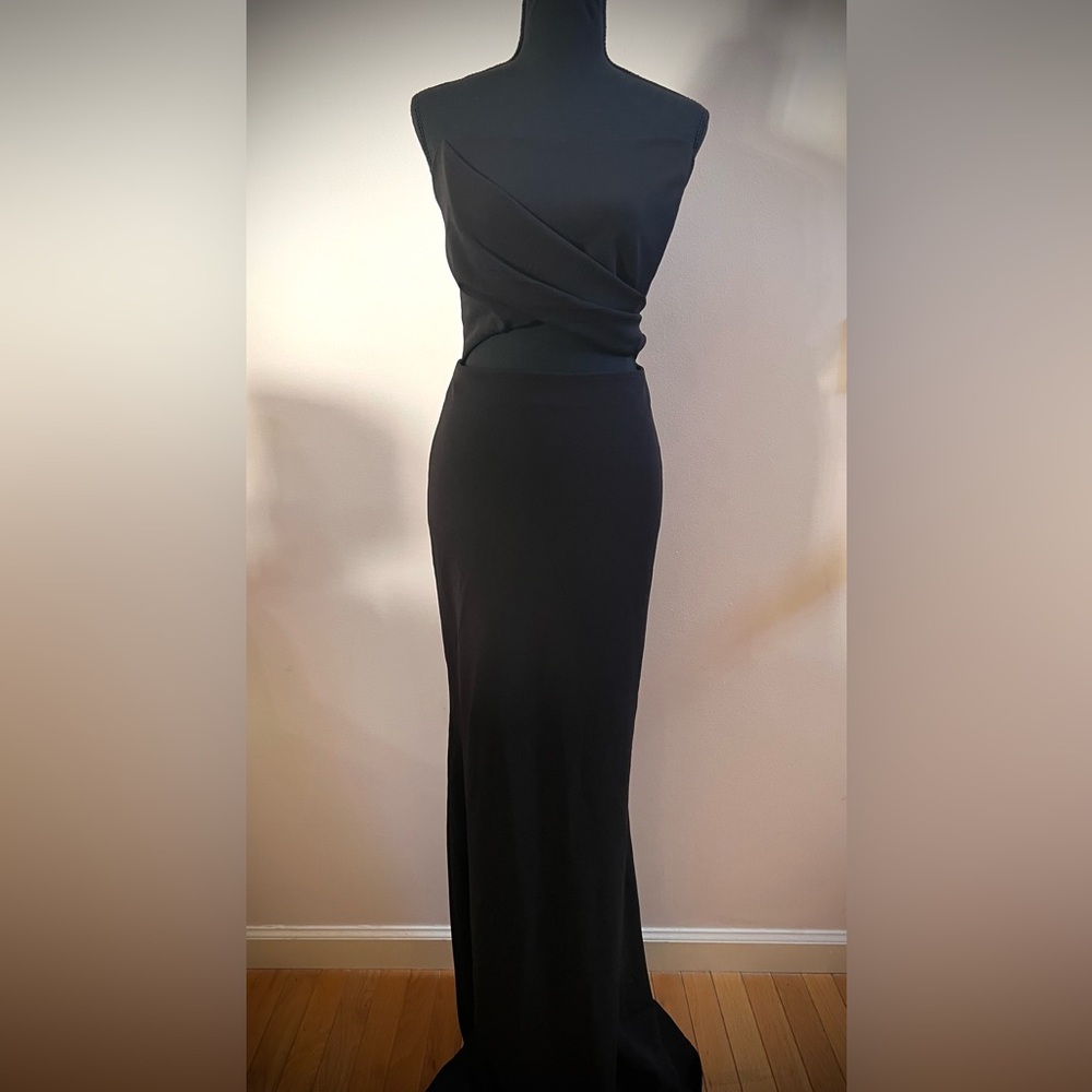 Windsor Black Strapless Dress